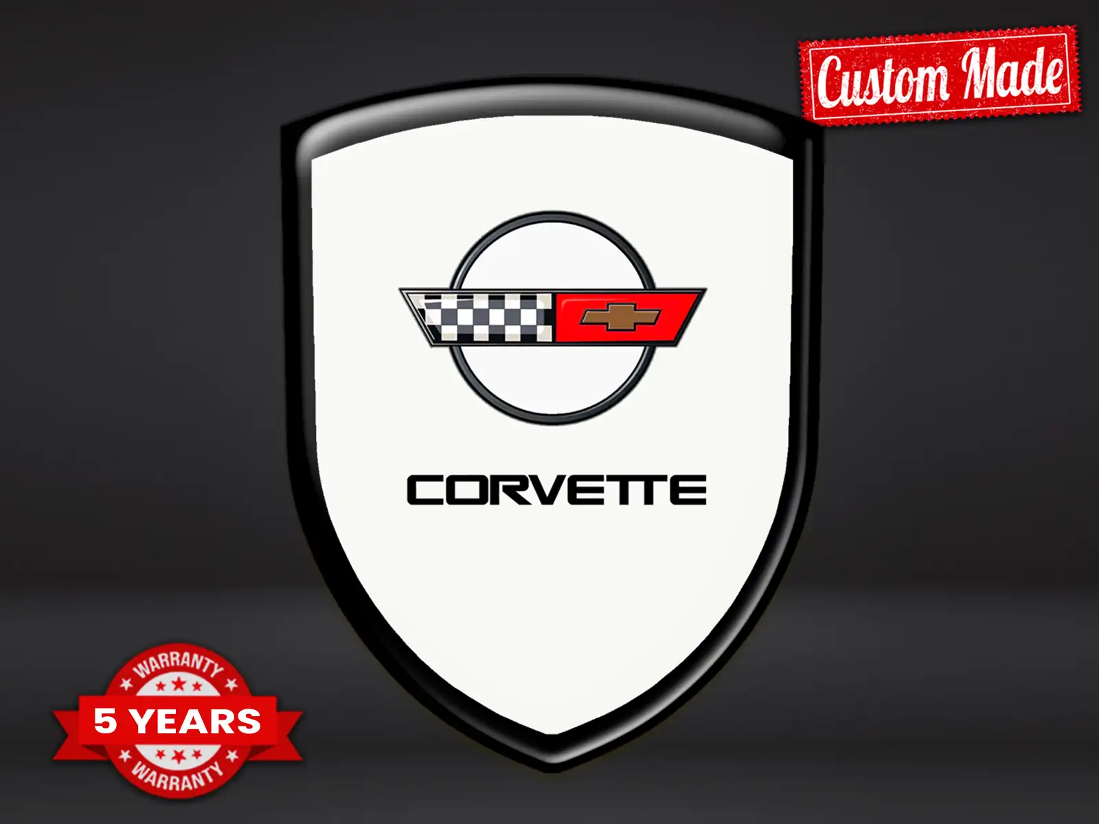 Corvette Adesivi Vetri Veicoli Edizione Eleganti Regolabili